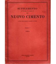 Supplemento al Volume XII Serie IX del Nuovo Cimento N. 3 1954