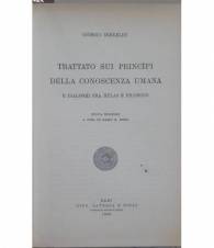 Trattato sui principi della conoscenza umana e dialoghi fra Hylas e Filonous